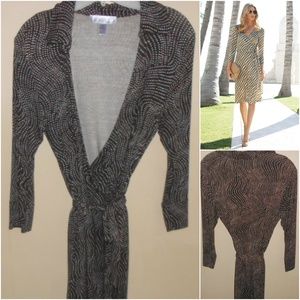NINE&CO BY NINE WEST POLKA DOT DRESS SZ S